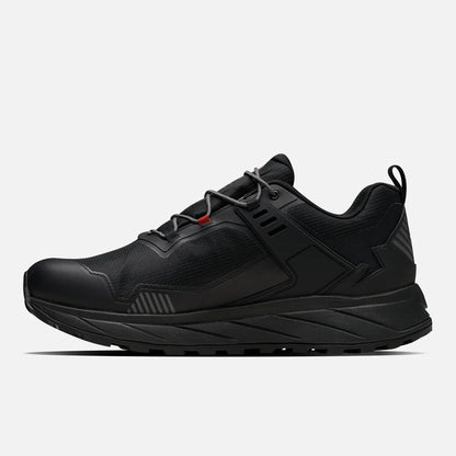 Zapatilla Hombre Atlas Low Negro Rojo