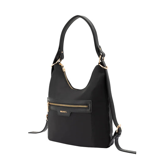 Cartera Mujer Convertible Para Mujer Zurich Negra