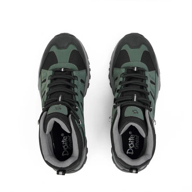 Botin Hombre Caña Alta Impermeable Clyde Verde