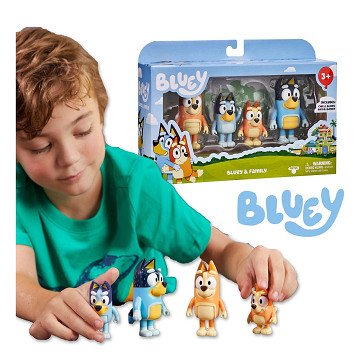 Figuras Familia Bluey