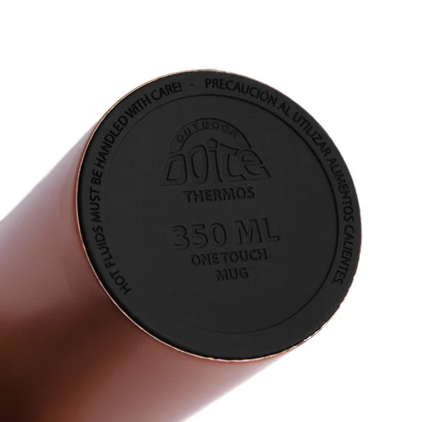 Termo One Touch 350 ml Naranjo