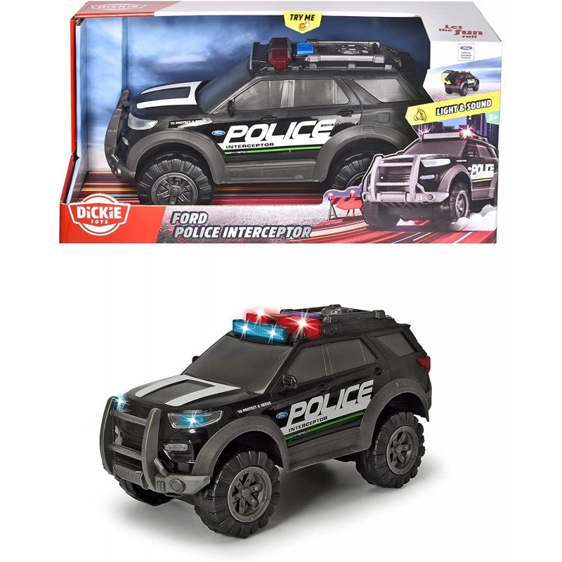 Ford Police Interceptor Con Luces Y Sonido