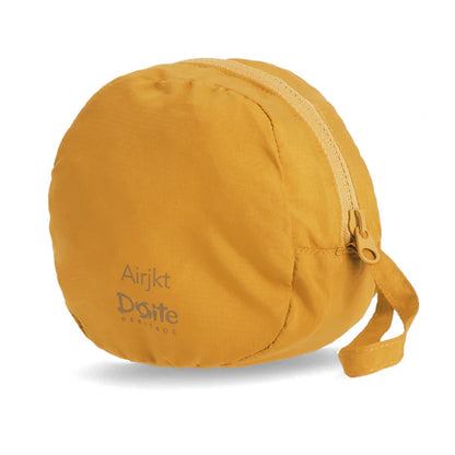 Chaqueta Hombre Compactable Airjkt Hoodie Mostaza