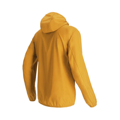 Chaqueta Hombre Compactable Airjkt Hoodie Mostaza