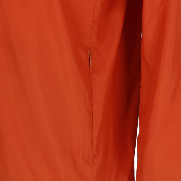 Chaqueta Hombre Compactable Airjkt Hoodie Naranjo