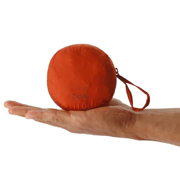 Chaqueta Hombre Compactable Airjkt Hoodie Naranjo