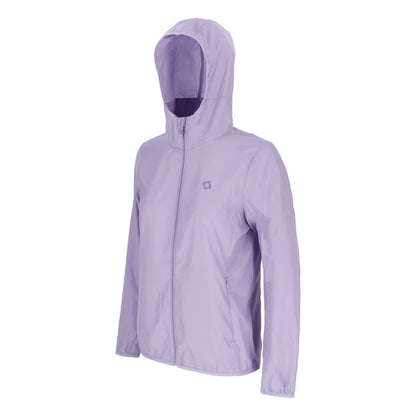 Chaqueta Mujer Compactable Airjkt Hoodie Lila