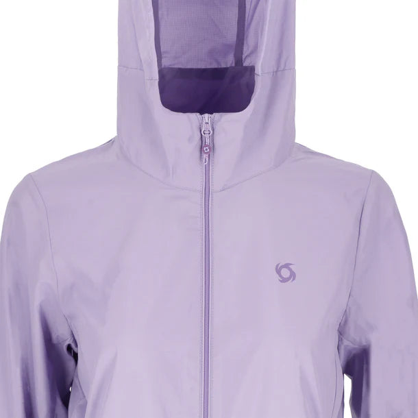 Chaqueta Mujer Compactable Airjkt Hoodie Lila