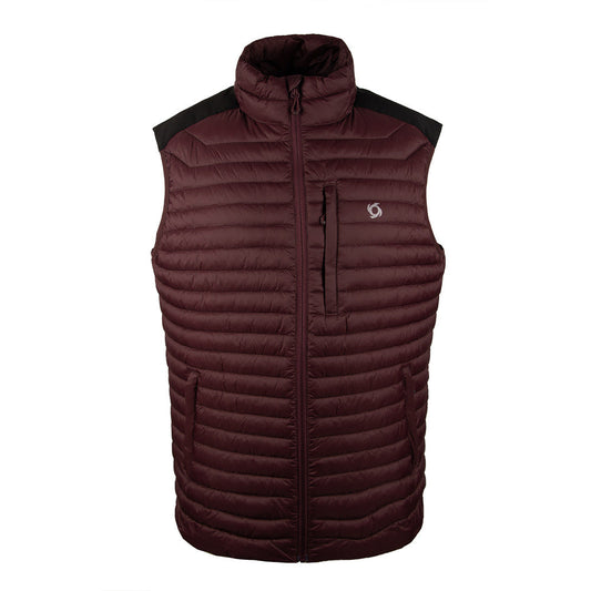 Parka Hombre Térmica sin Mangas Aki Vino