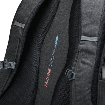 Mochila Hombre Urbana Alfa 28L Negro