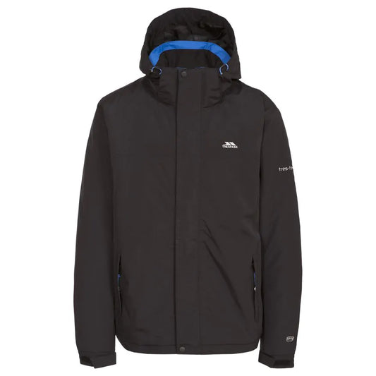 Parka Hombre Con Cierre y Gorro Donelly Negro
