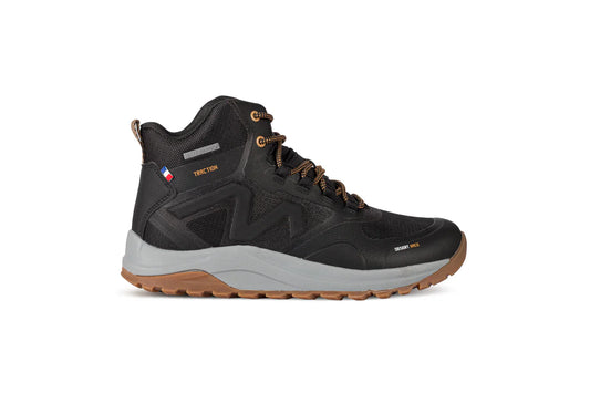 botín-hombre-outdoor-impermeable-negro-café