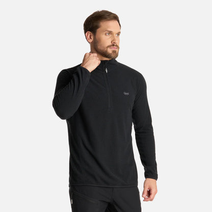 Polerón Hombre Jacaranda Nano-F 14 Zip Negro