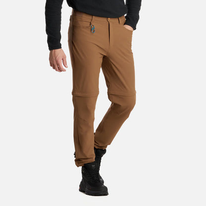 Pantalón Hombre Lennox Q-Dry Mix-2 Pants Café