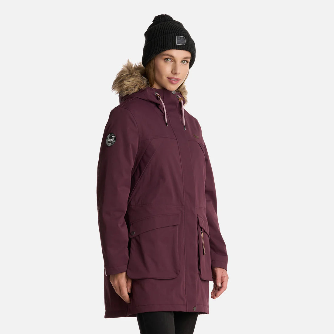 Chaqueta Mujer DayBreak B-Dry Jacket Vino