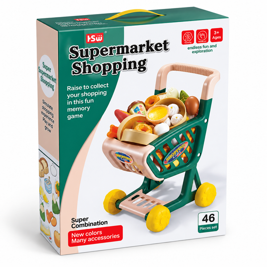 Carrito Supermercado  46 Pcs. Shopping