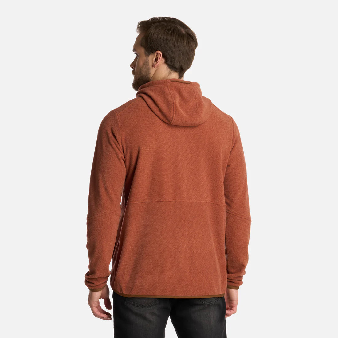 Polar Hombre Stripes Nano-F Full Zip Hoody Camel