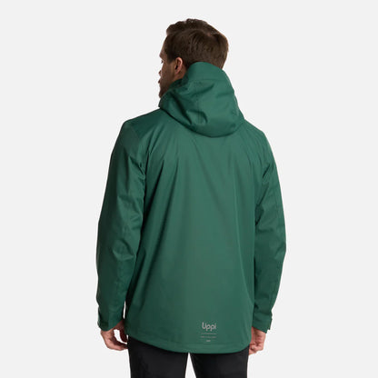Chaqueta Hombre Tres Cruces Fusion-3 Hoody Verde Botella