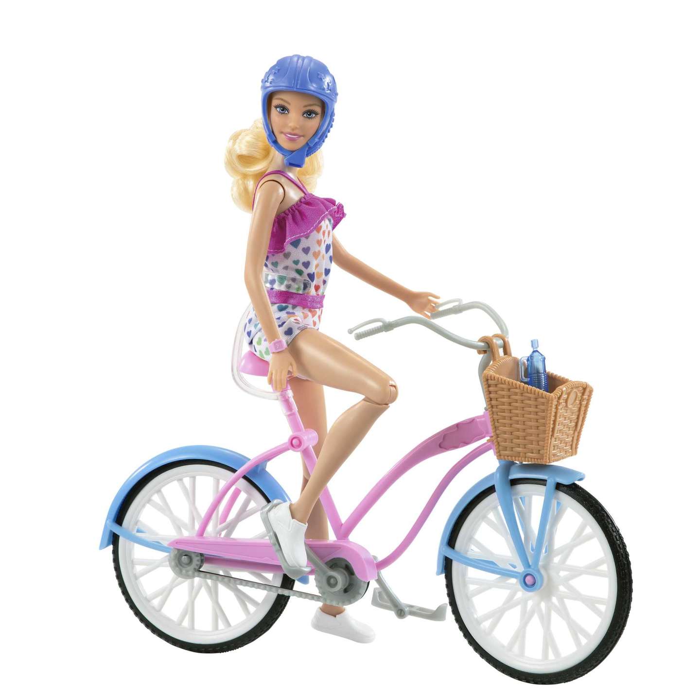 Muñeca Barbie En Bicicleta
