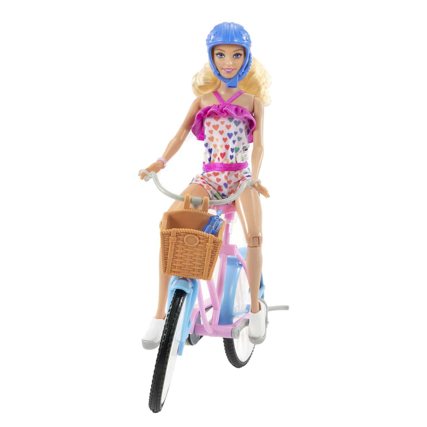 Muñeca Barbie En Bicicleta