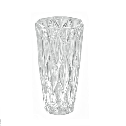 Florero Clear Frederick Gold 30 cm