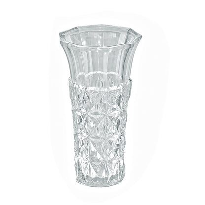 Florero Clear Frederick Gold 28 cm