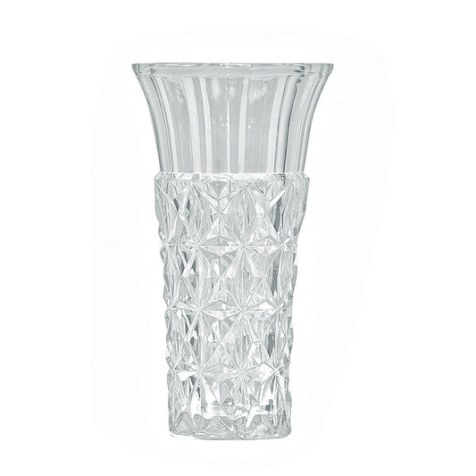 Florero Clear Frederick Gold 28 cm