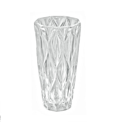 Florero Clear Frederick Gold 30 cm