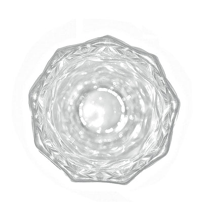 Florero Clear Frederick Gold 30 cm