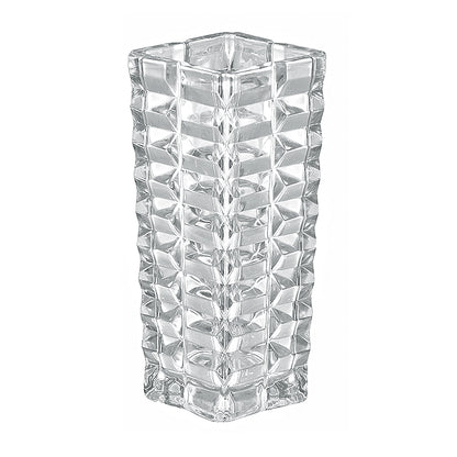 Florero Clear Cub Frederick Gold 29.5 cm