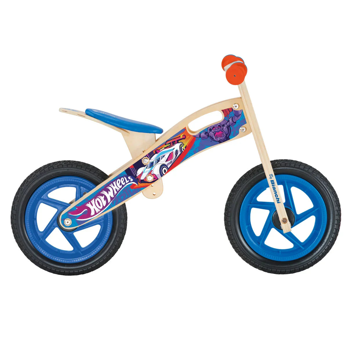 bicicleta-niño-hotwheels-madera-azul
