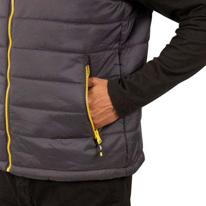 Parka Hombre Sin Manga Franklyn Gris Oscuro