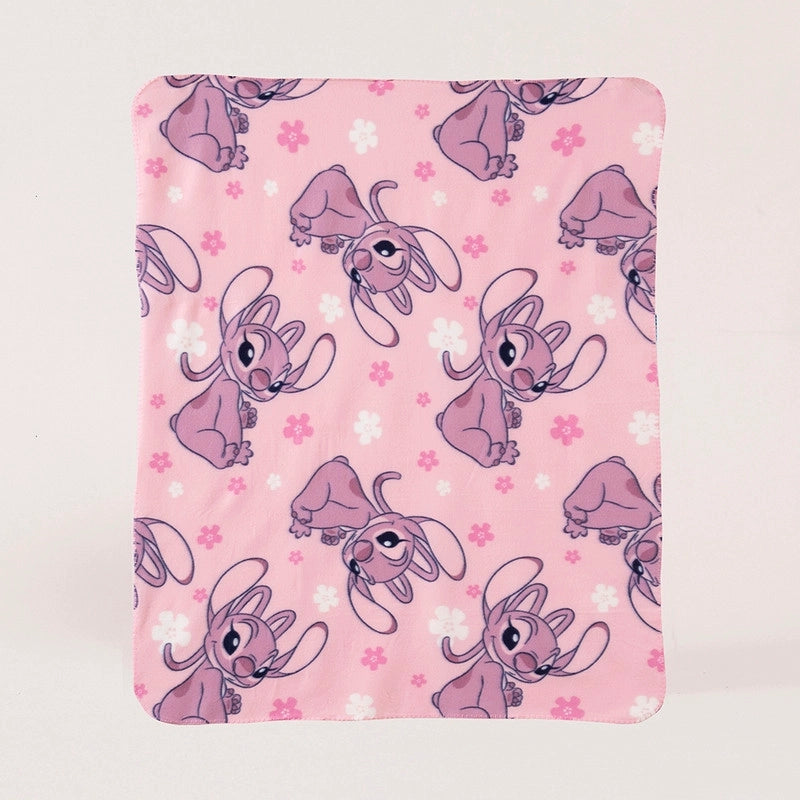 Manta Polar 115x130 Cm Stitch Angel Pink