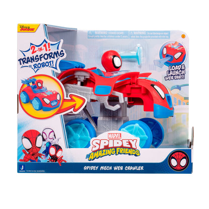 Vehículo Escalador Mecánico Disparador Spidey
