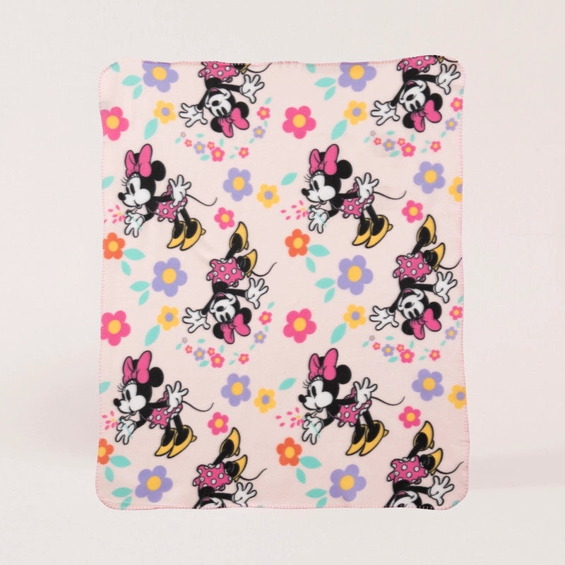 Manta Polar 115x130 Cm Flores