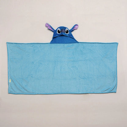 Manta Capucha 3D 70x150cm Stitch