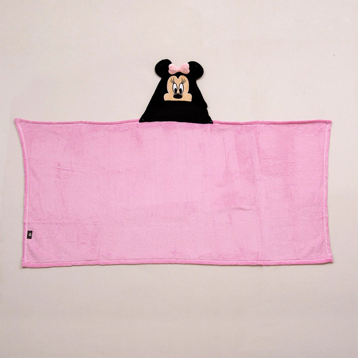 Manta Capucha 3D 70x150 Minnie