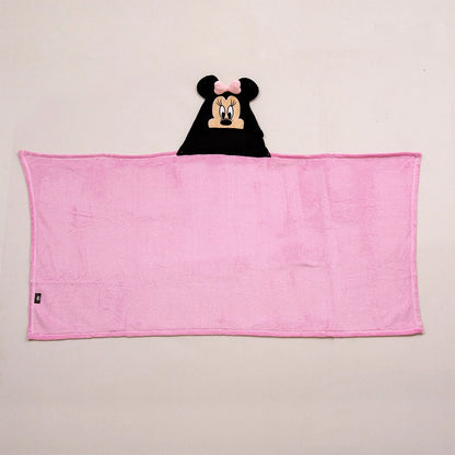 Manta Capucha 3D 70x150 Minnie