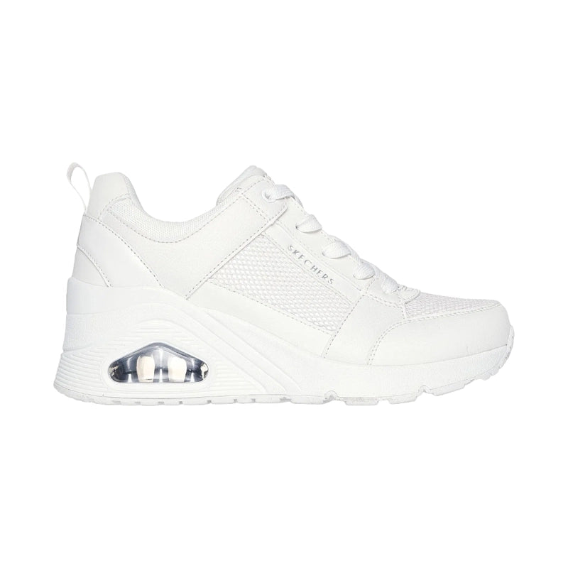 Zapatillas Mujer Urbanas Uno Wedge Blanca