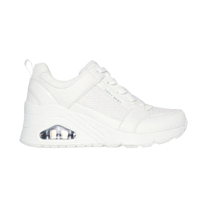 Zapatillas Mujer Urbanas Uno Wedge Blanca