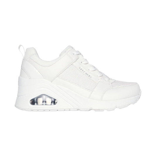 Zapatillas Mujer Urbanas Uno Wedge Blanca