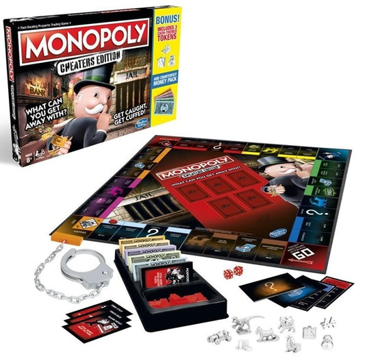 Juego De Mesa Monopoly Cheaters Edition Value Pack