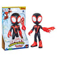 Figura Spidey Amazing Friends Supersized Miles Morales Spiderman