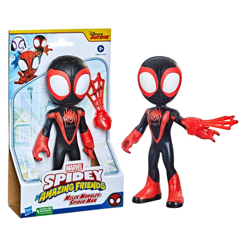 Figura Spidey Amazing Friends Supersized Miles Morales Spiderman