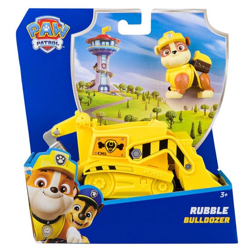 Juguete Unisex Camión de Construción y Figura Rubble Amarillo