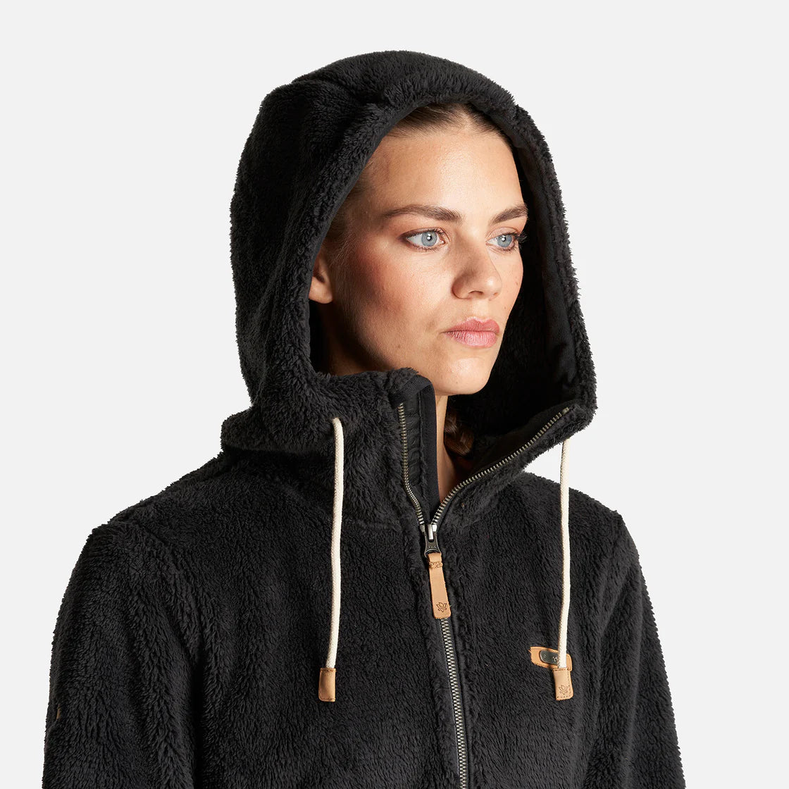 Chaqueta Mujer Bear Shaggy-Pro Hoody Jacket Negro