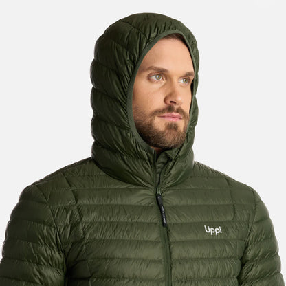 Chaqueta Hombre Peak Down Hoody Jacket Verde Militar