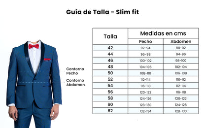 Traje Hombre Ambo Selvino Sky