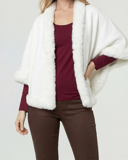 Poncho Mujer Paola Blanco