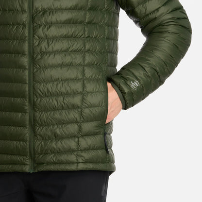 Chaqueta Hombre Peak Down Hoody Jacket Verde Militar